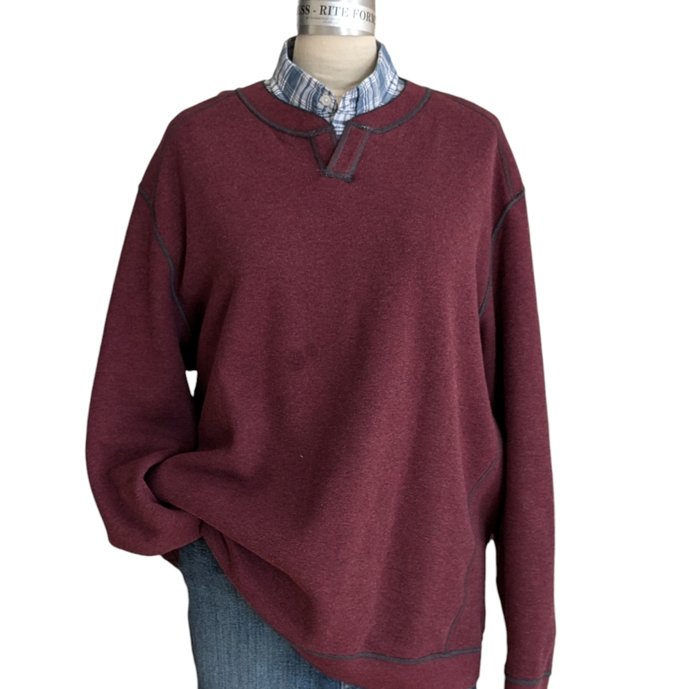 Tommy Bahama Flip Side Abaco Reversible Sweatshirt Size XXL